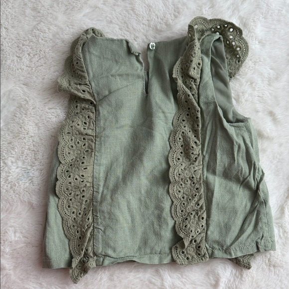 btween Olive Green Ruffled set - Picture 4 of 4